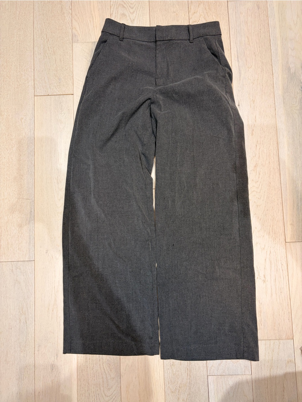 GAP Women’s Wide-Leg Dress Pants Charcoal Grey Women’s size 6